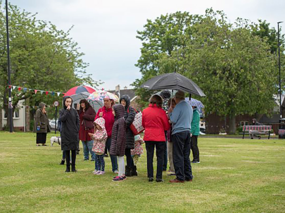 Walbottle Jubilee 2022 Beacon Lighting Ceremony