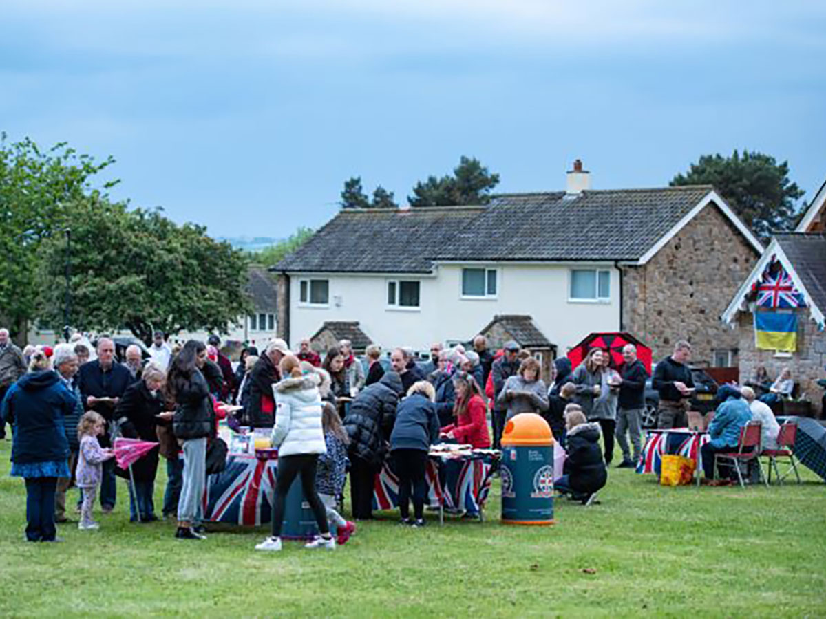 Walbottle Jubilee 2022 Beacon Lighting Ceremony