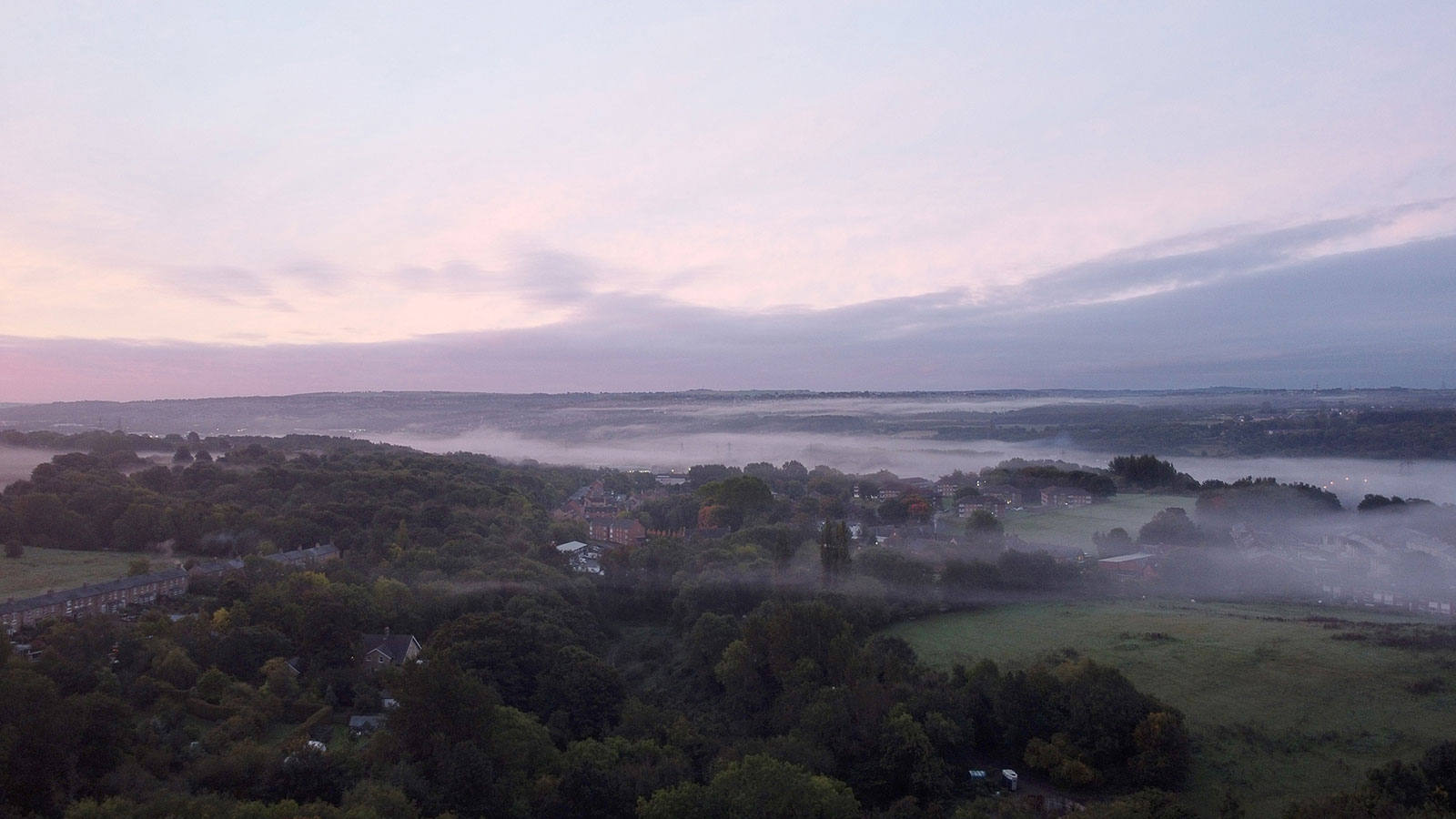 aerial drone photo