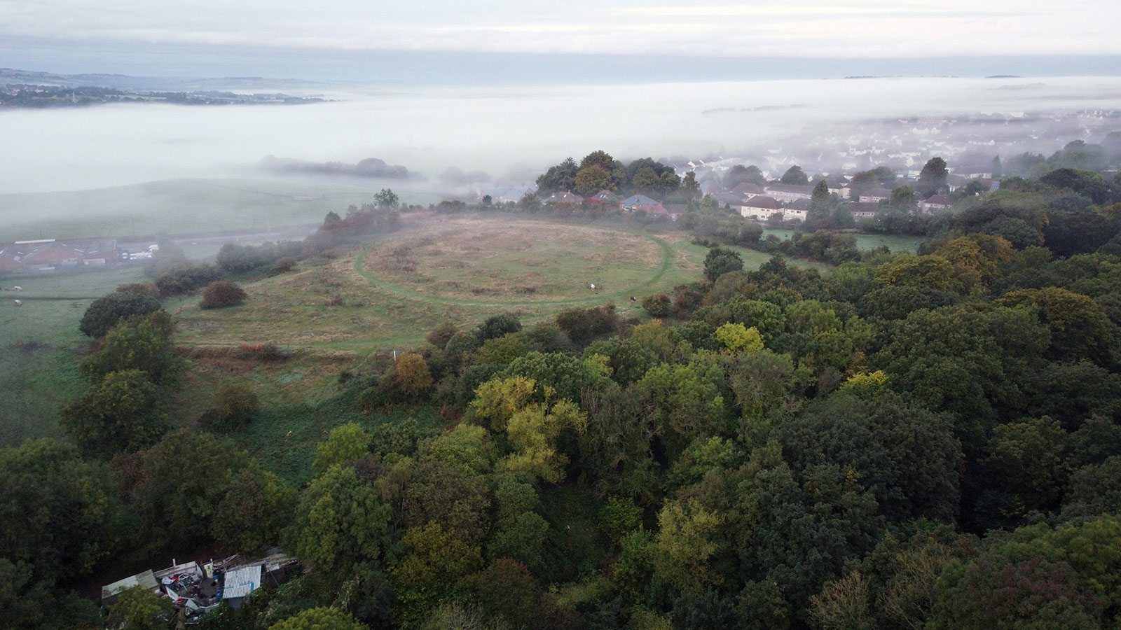 aerial drone photo