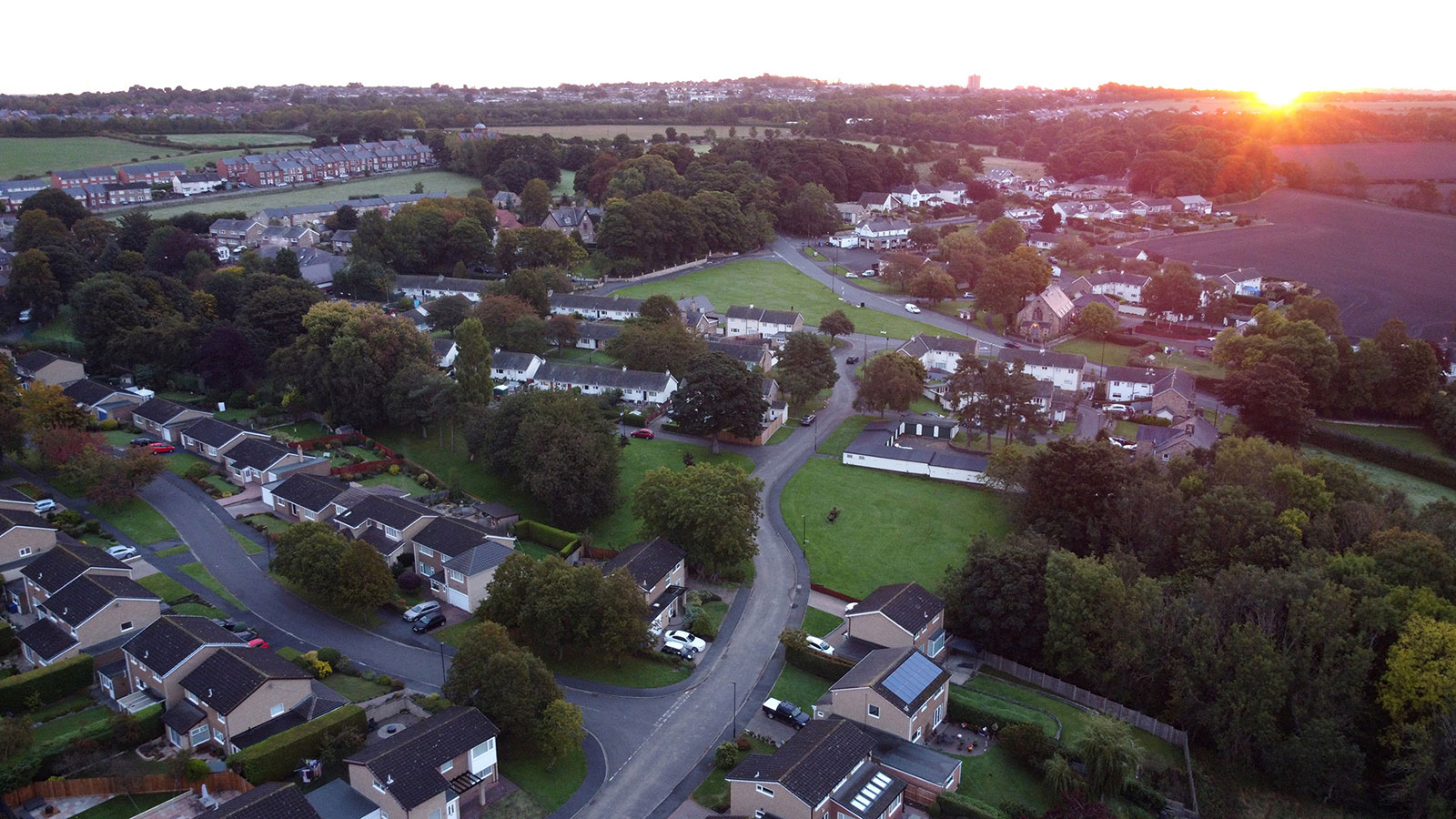 aerial drone photo