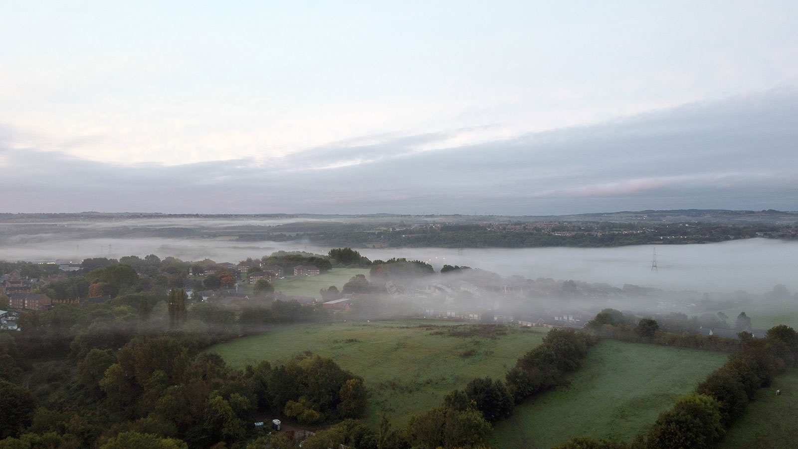 aerial drone photo