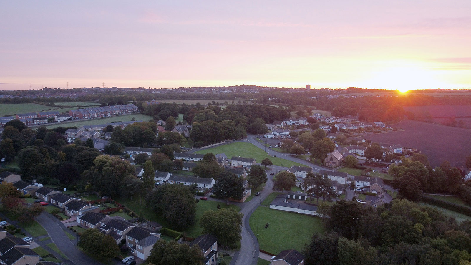 aerial drone photo