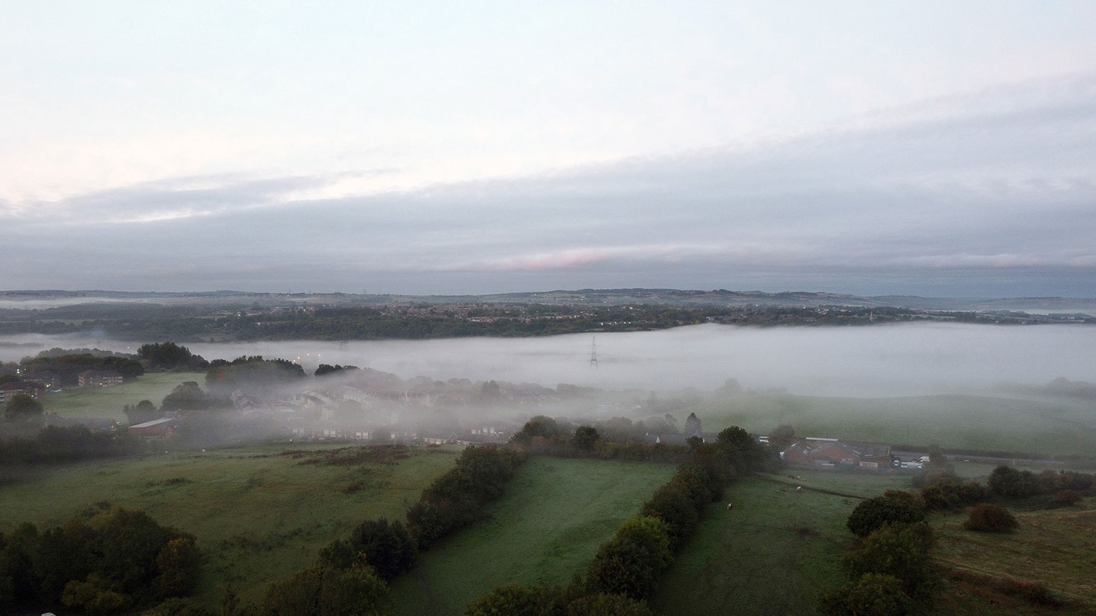 aerial drone photo