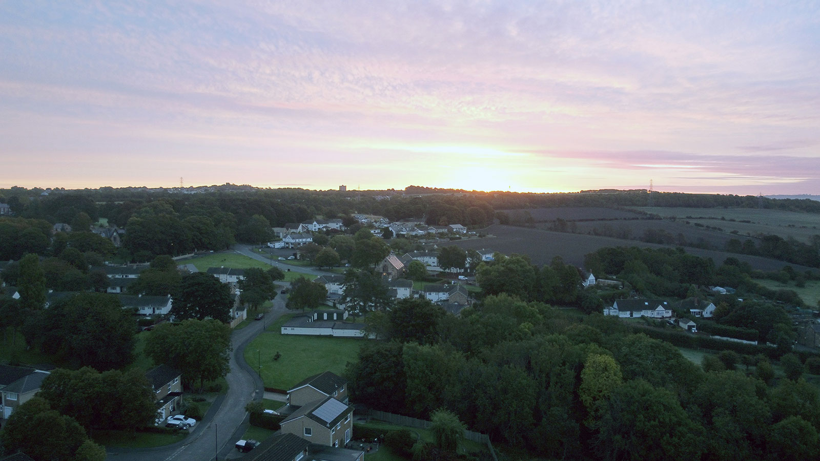 aerial drone photo