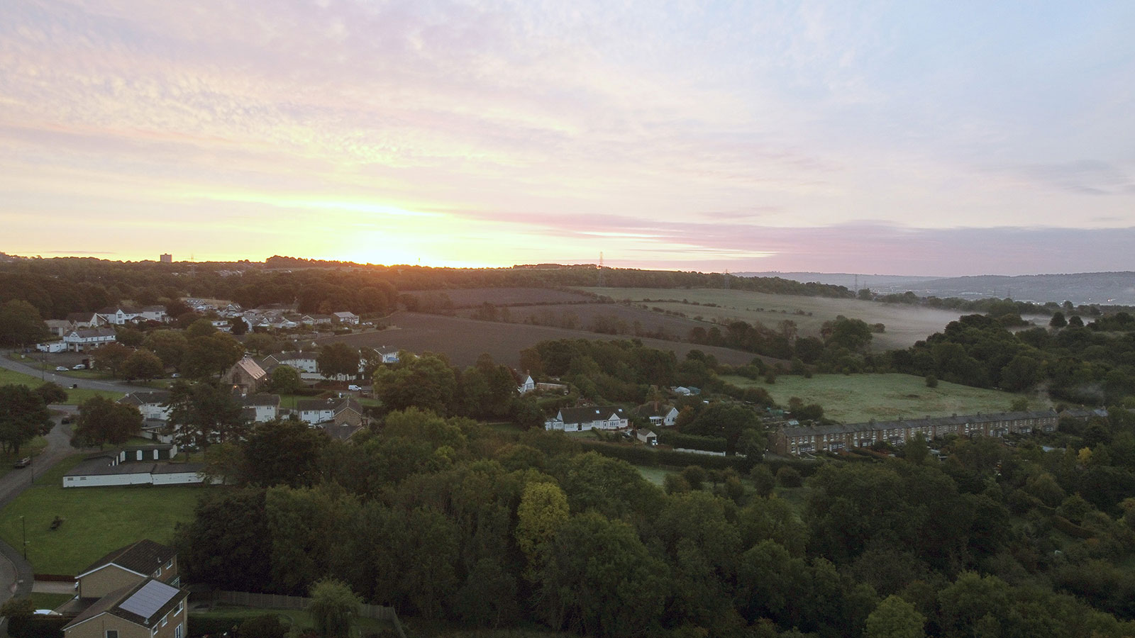 aerial drone photo