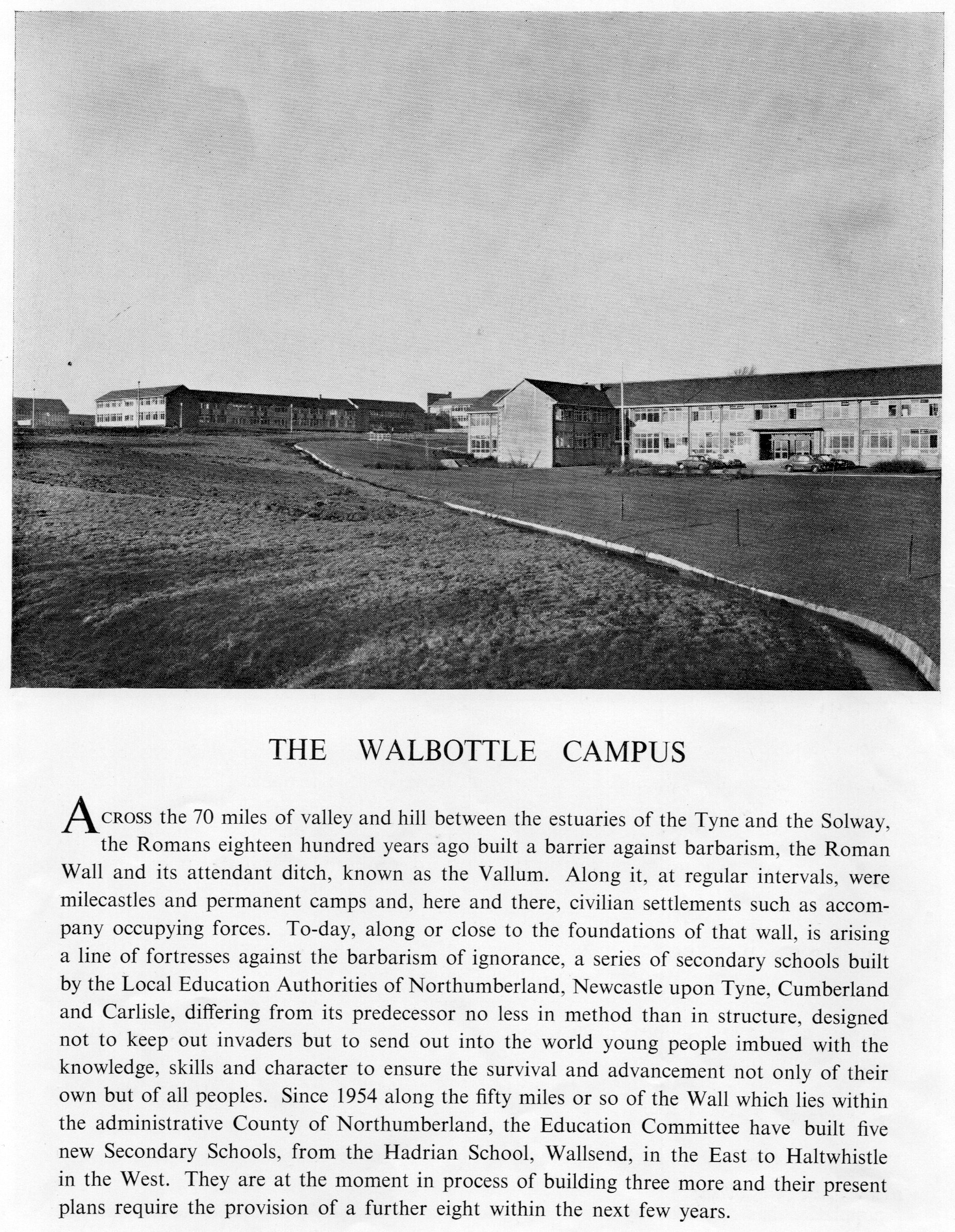 Walbottle Campus Official Opening document