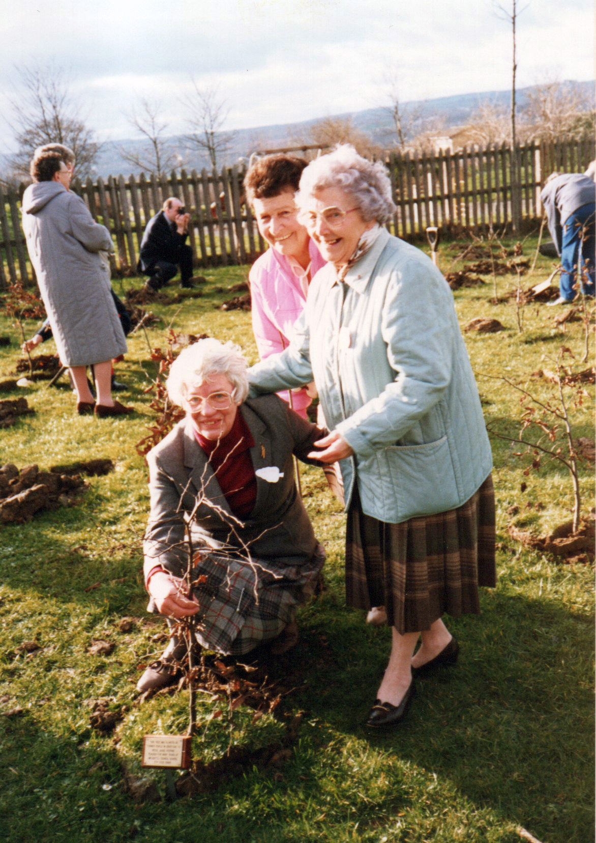 Walbottle Primary tree planting