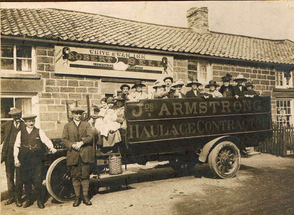 Joseph Armstrong's hauliers van