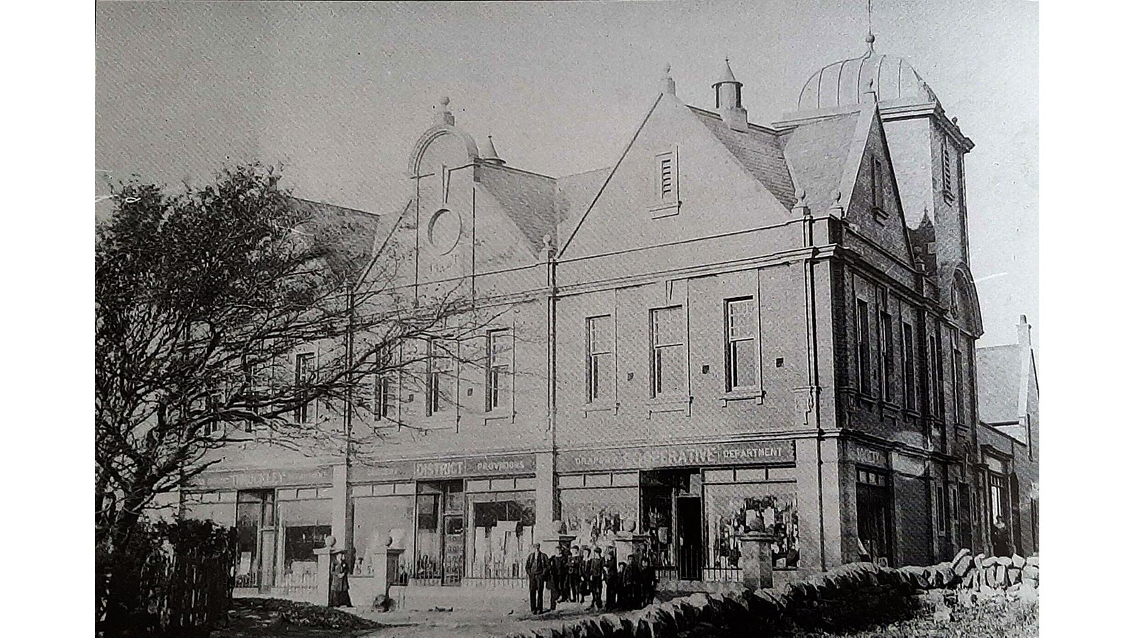 image of The old Co-Operative building, Hexham Road - date unknown