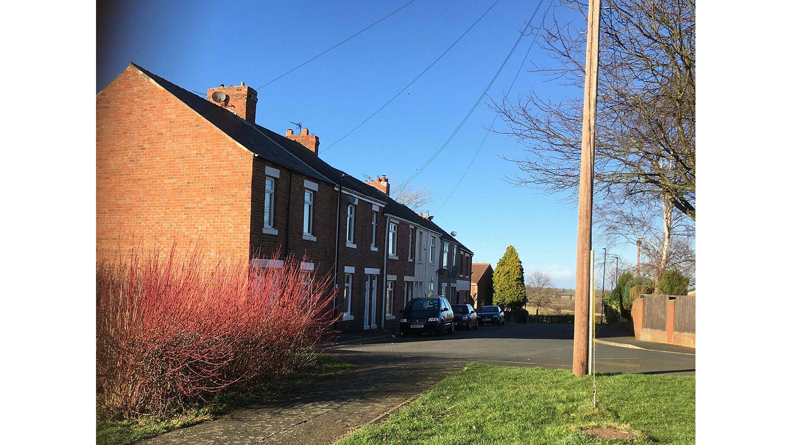 images of the Old Road from Claverdon Street North Walbottle & High Pit, R. Parnell, 2022