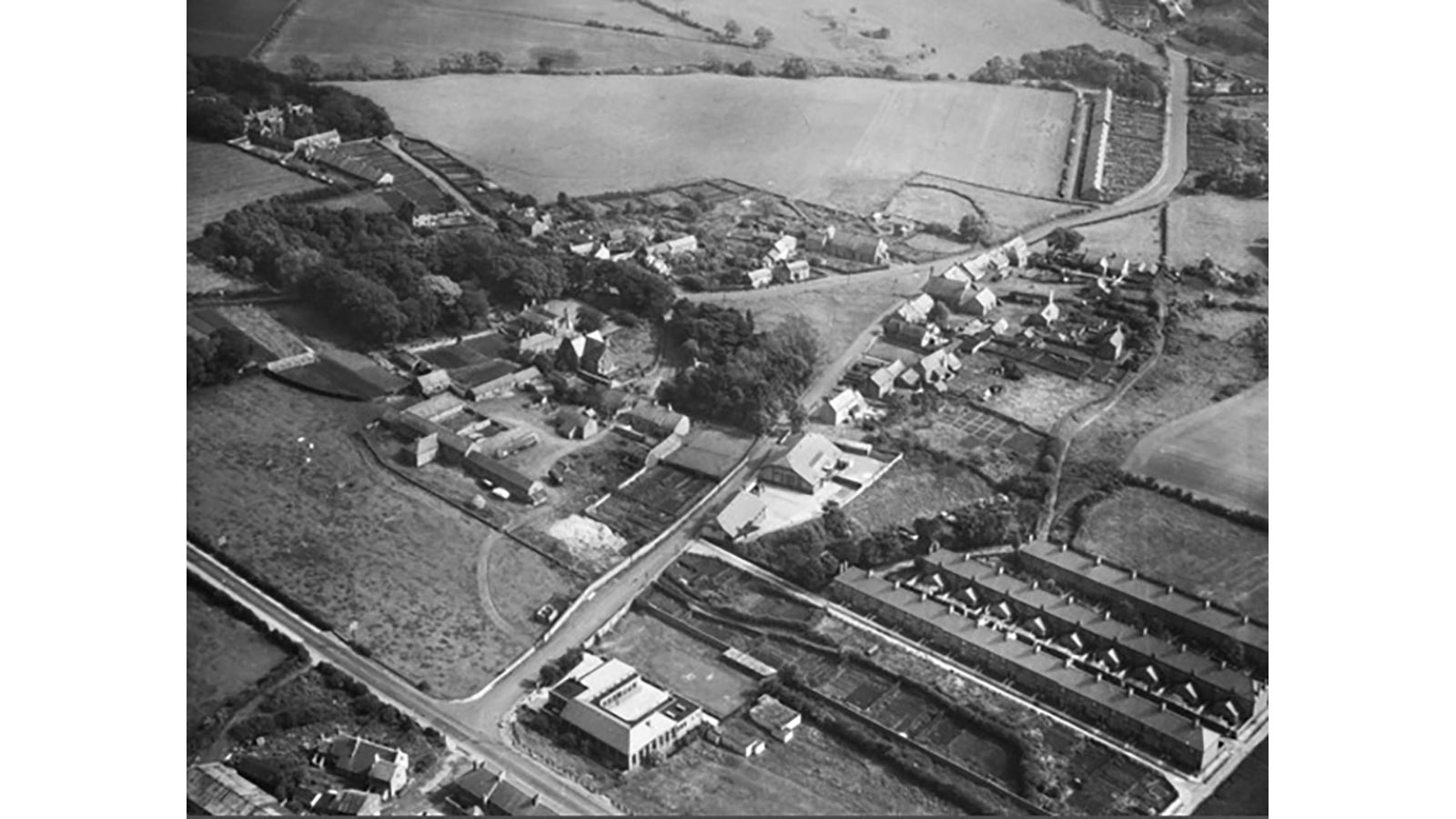 image of Walbottle Village - 1948 (britainfromabove.org.uk)