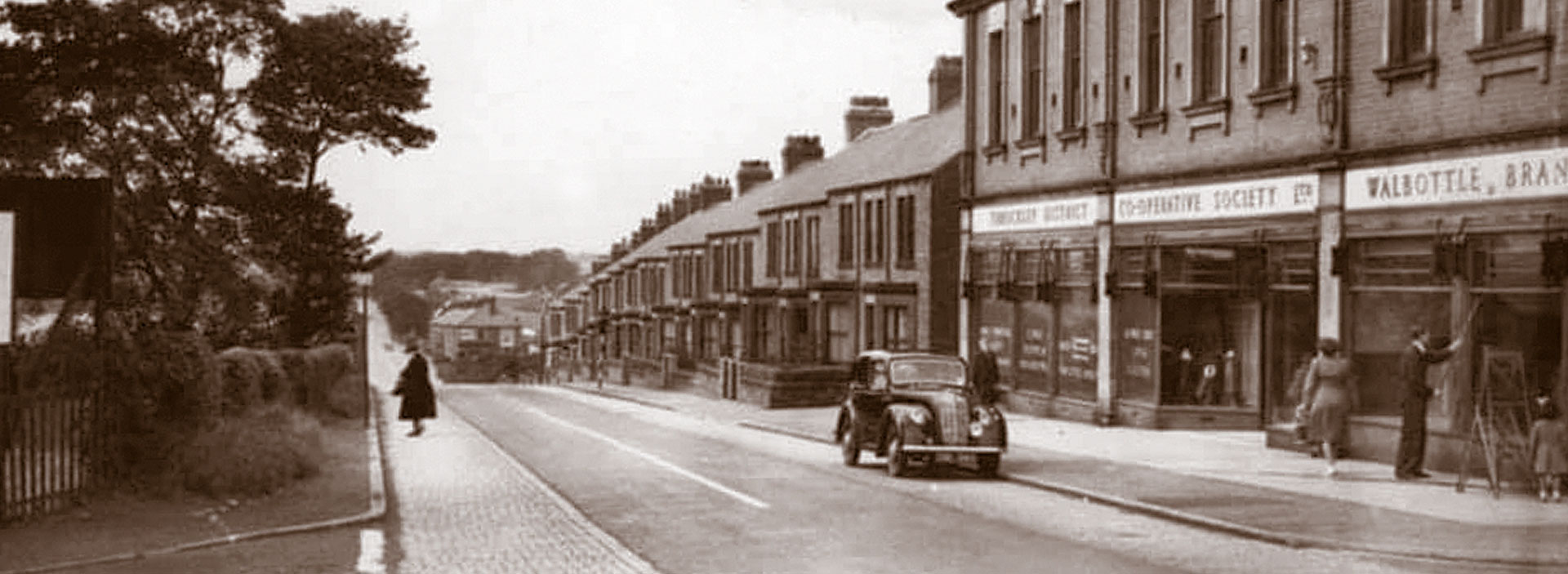 image of the Co-Op building on Hawthorn Terrace, Walbottle