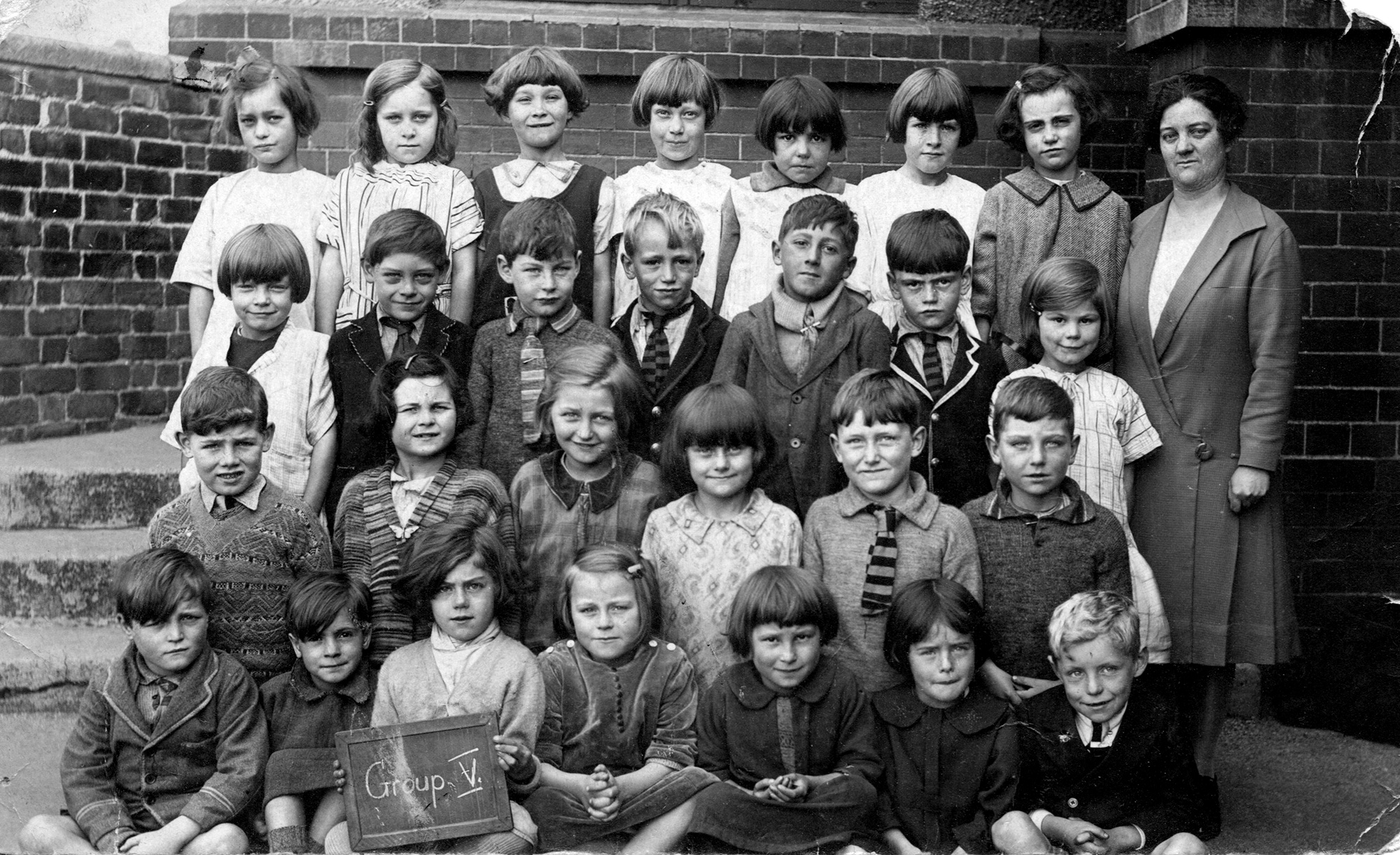 Walbottle Primary class, year unknown